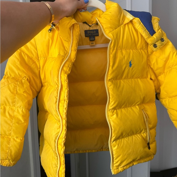 Yellow Polo puffer coat - Picture 9 of 9